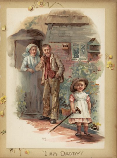 Ben babayım! (chromolitho) by English School