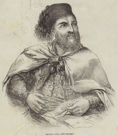 İbrahim Paşa (gravür) by English School
