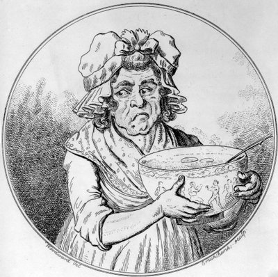 İllüstrasyon, George Moutard Woodward tarafından, Isaak Cruickshank tarafından oyulmuş, Allen&West tarafından yayınlanmıştır, 1796 by English School
