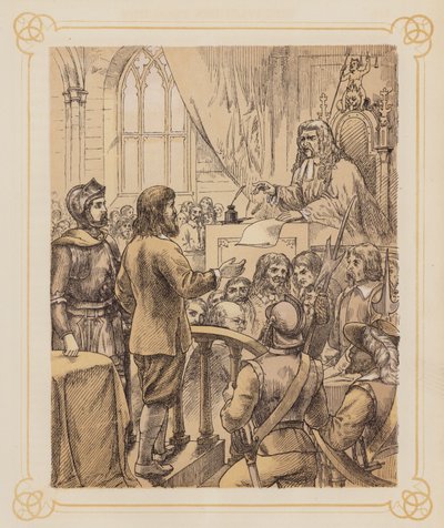 Bünyan#39;ın Seyyahının İlerlemesi için İllüstrasyon (litho) by English School