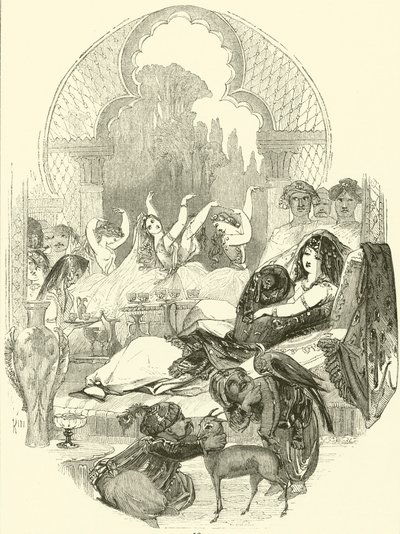 Don Juan için illüstrasyon (gravür) by English School