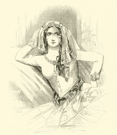Don Juan için illüstrasyon (gravür) by English School