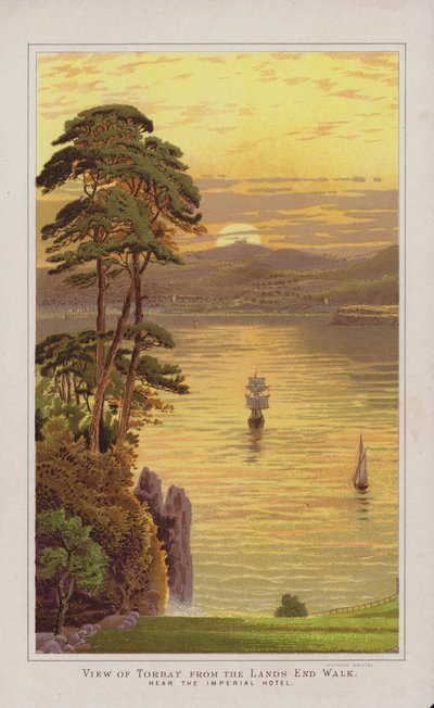 Torquay Kılavuzu için İllüstrasyon by English School
