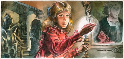 Gizli Bahçe için İllüstrasyon by English School