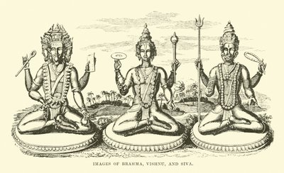 Brahma, Vişnu ve Şiva