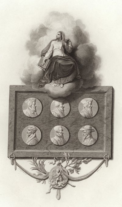 Önemli Protestan figürler by English School
