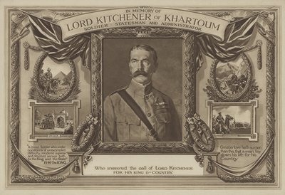 Hartum Lord Kitchener anısına by English School