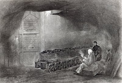Kömür Madeninde, 1860 yılında yayınlanan W.Fordyce tarafından 