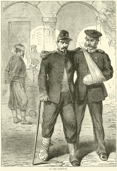 Hastanede, Kasım 1870 by English School