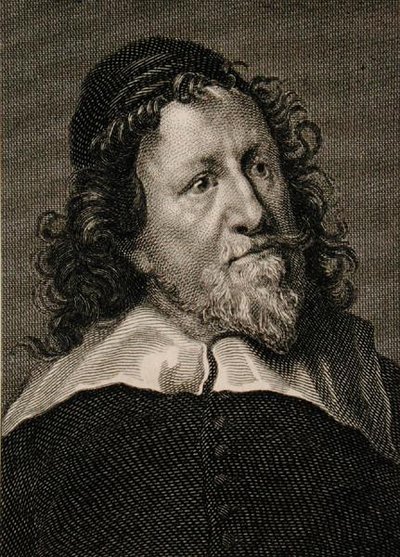 Inigo Jones (1573-1652) (gravür) by English School