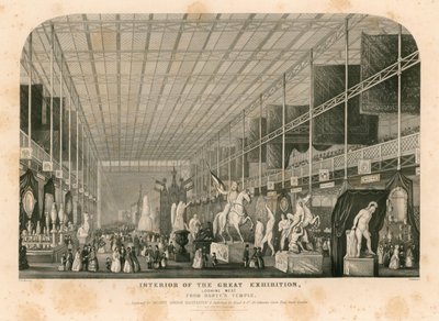Dantes Tapınağı'ndan Batıya Bakış, Büyük Sergi, 1851 by English School