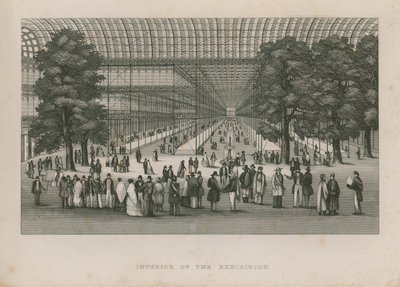 Büyük Serginin İç Mekanı, 1851 by English School