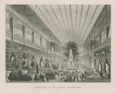 Büyük Serginin İçi, 1851, Güney Transept by English School
