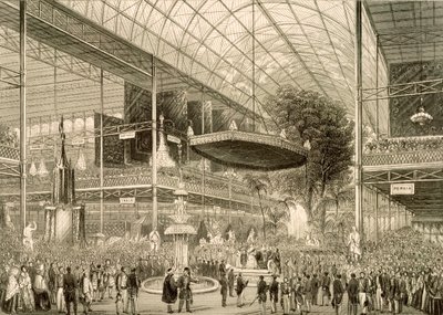 Büyük Serginin İçi, Büyük Devlet Açılışı 1 Mayıs 1851 by English School