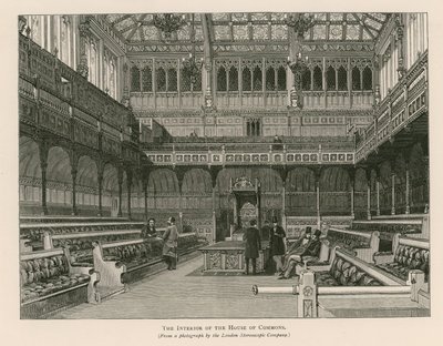 Avam Kamarası İçişleri, Westminster, Londra by English School