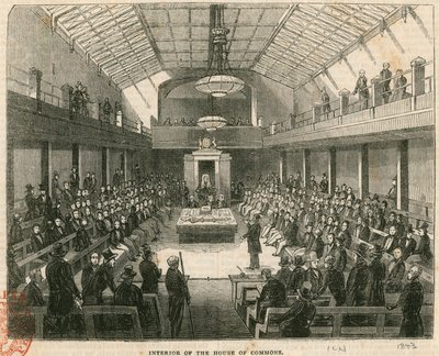 Avam Kamarası İçişleri, Westminster, Londra by English School