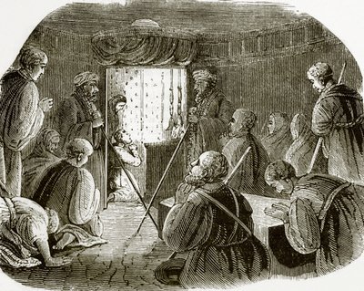 Kutsal mezarın içi by English School