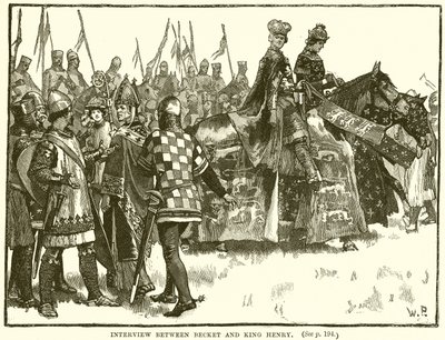 Becket ve Kral Henry arasındaki röportaj by English School