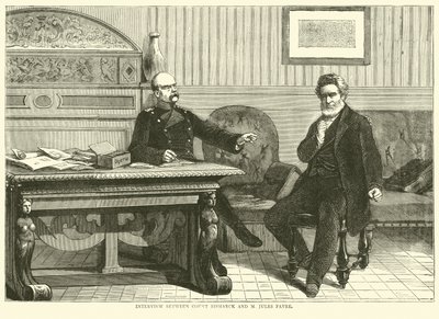 Kont Bismarck ve M Jules Favre arasındaki röportaj, Eylül 1870 by English School