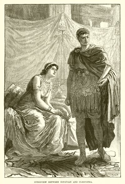 Octavianus ve Kleopatra arasındaki röportaj by English School