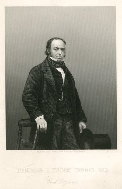 Isambard Kingdom Brunel, inşaat mühendisi by English School