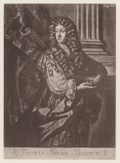 Isham, efendim Thomas (lito) by English School