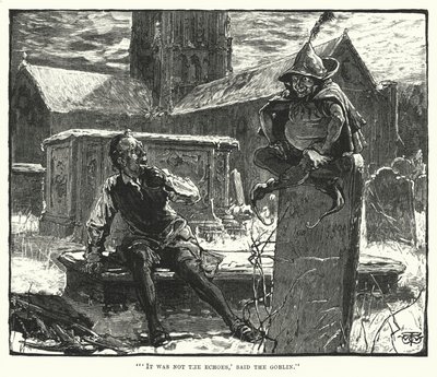 Yankılar değildi, dedi Goblin (gravür) by English School