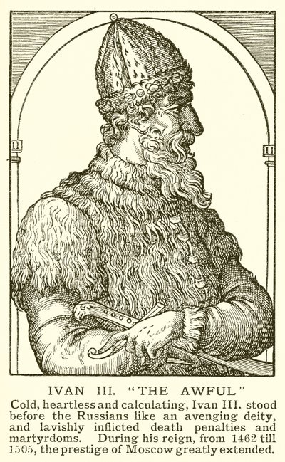 İvan III Korkunç by English School