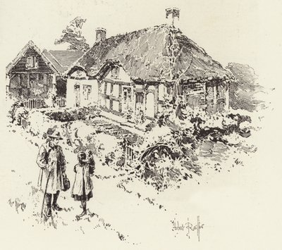 Izaak Waltons Evi by English School