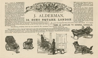 J Alderman, 16 Soho Meydanı, Londra by English School