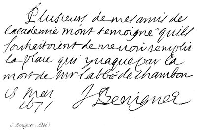 J Benigner (Abbe) by English School