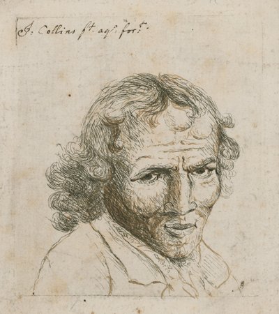 J Collins, Bt., kırk yaşında by English School