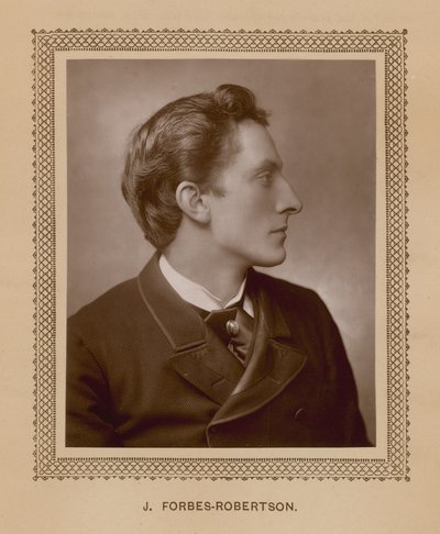 J Forbes-Robertson, Tiyatro için özel olarak çekilmiş bir fotoğraftan by English School