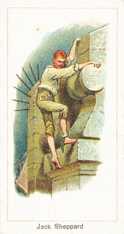 Jack Sheppard (chromolitho) by English School