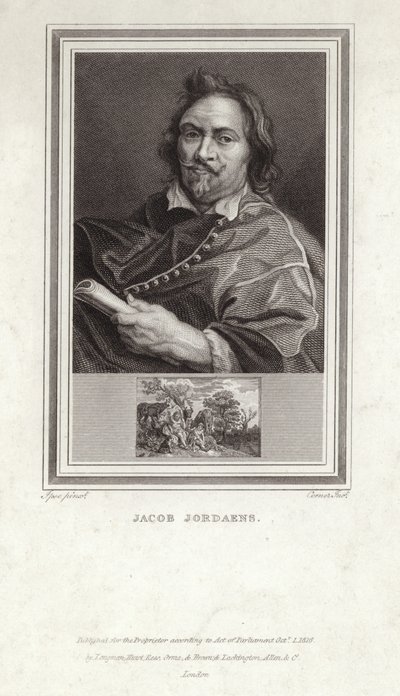 jacob jordaens by English School
