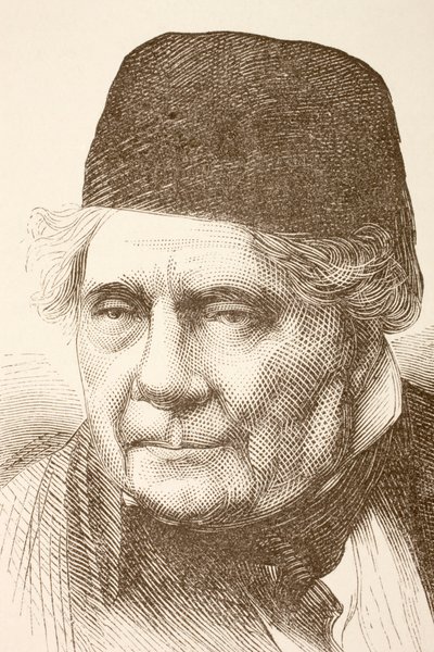 Jacques Babinet (litho) by English School