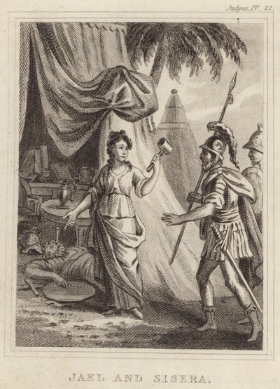 Jael ve Sisera by English School