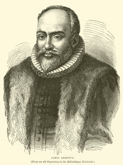 James Arminius (gravür) by English School