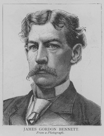 James Gordon Bennett (gravür) by English School