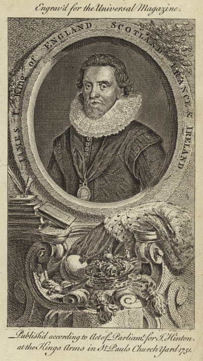 James I, İngiltere Kralı, İskoçya, Fransa ve İrlanda by English School
