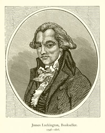James Lackington, Kitapçı by English School