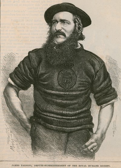 James Parsons, Kraliyet İnsan Cemiyeti Müfettiş Yardımcısı by English School