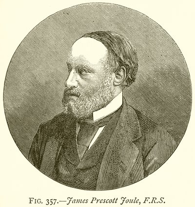 James Prescott Joule, F.R.S. by English School