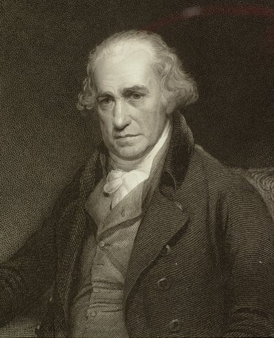 James Watt (1736-1819) by English School