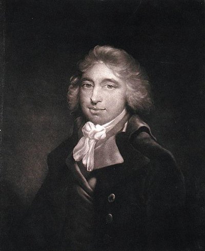 Jan Ladislav Dussek (1760-1812) 1793 (mezzotint) by English School