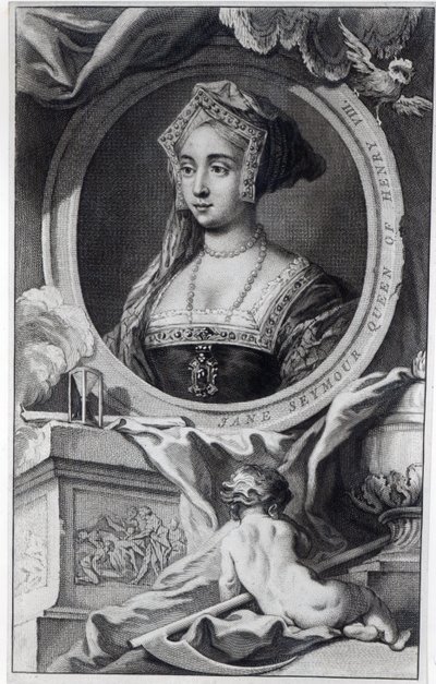 Jane Seymour, Jacobus Houbraken tarafından kazınmış, 1746 by English School