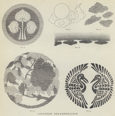 Japon Süsleme (gravür) by English School