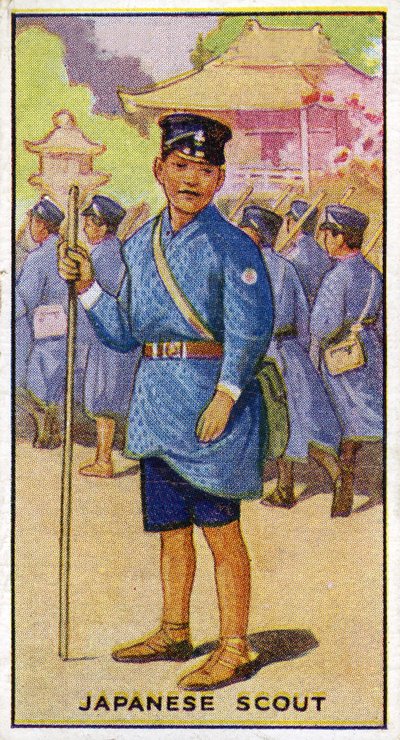Japon İzci, 1923 by English School