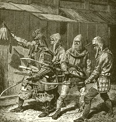 Japon savaşçılar by English School