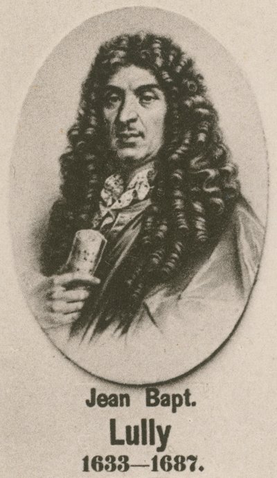 Jean Baptiste Lully (gravür) by English School